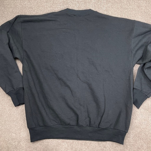 1993 Harley-Davidson Sweatshirt Mens XL Black Looney Tunes Bugs Bunny Taz VTG
